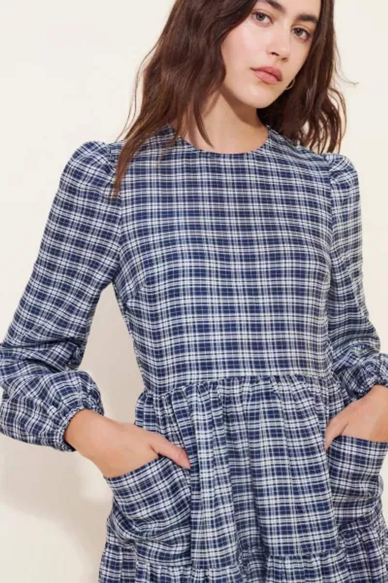 Lisa Says Gah Maxine Long Sleeve Midi Dress