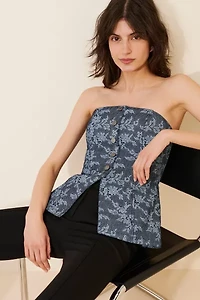 AFRM The Sailor Bustier Top
