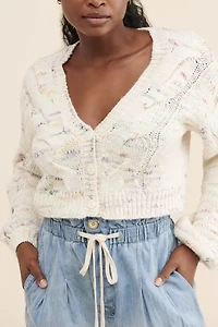 Jumbo Cable Knit Cardigan