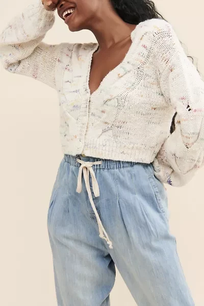 Jumbo Cable Knit Cardigan