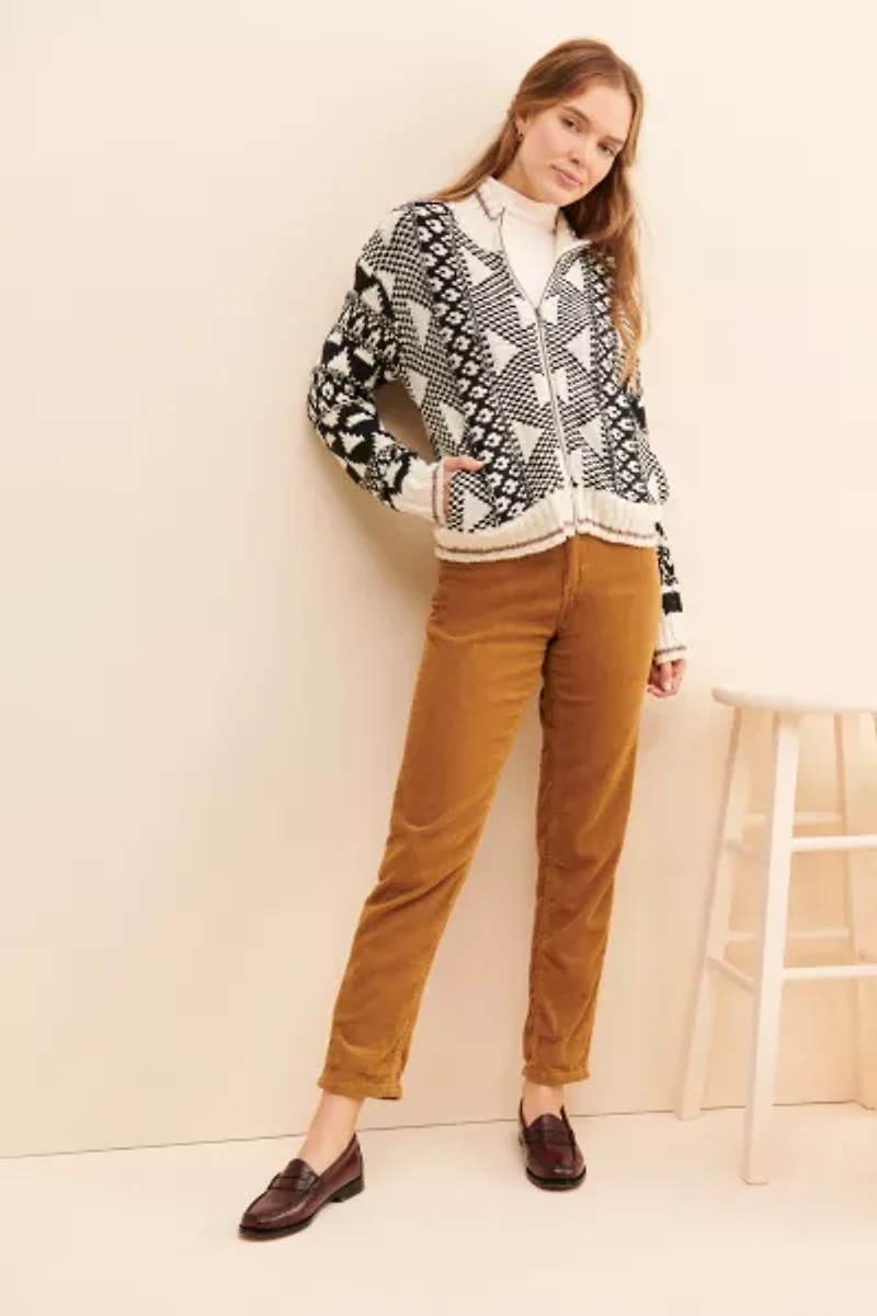 Saltwater Luxe Mixed Print Cardigan