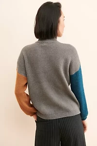 Brixton Mix Match Colorblock Sweater