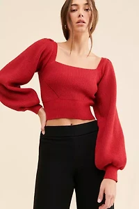 MinkPink Vayu Tie Back Sweater