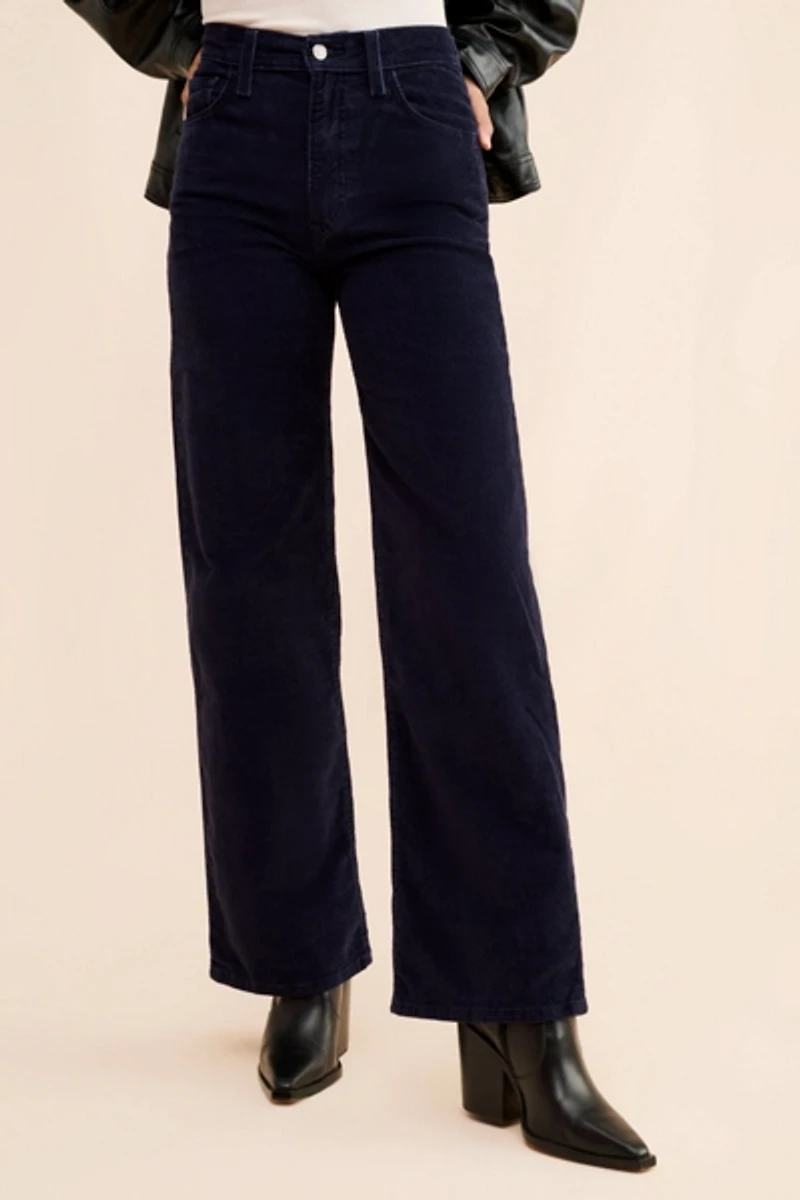 Levi's Ribcage Wide Leg Corduroy Jeans