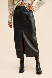 [BLANKNYC] Done Deal Vegan Leather Skirt
