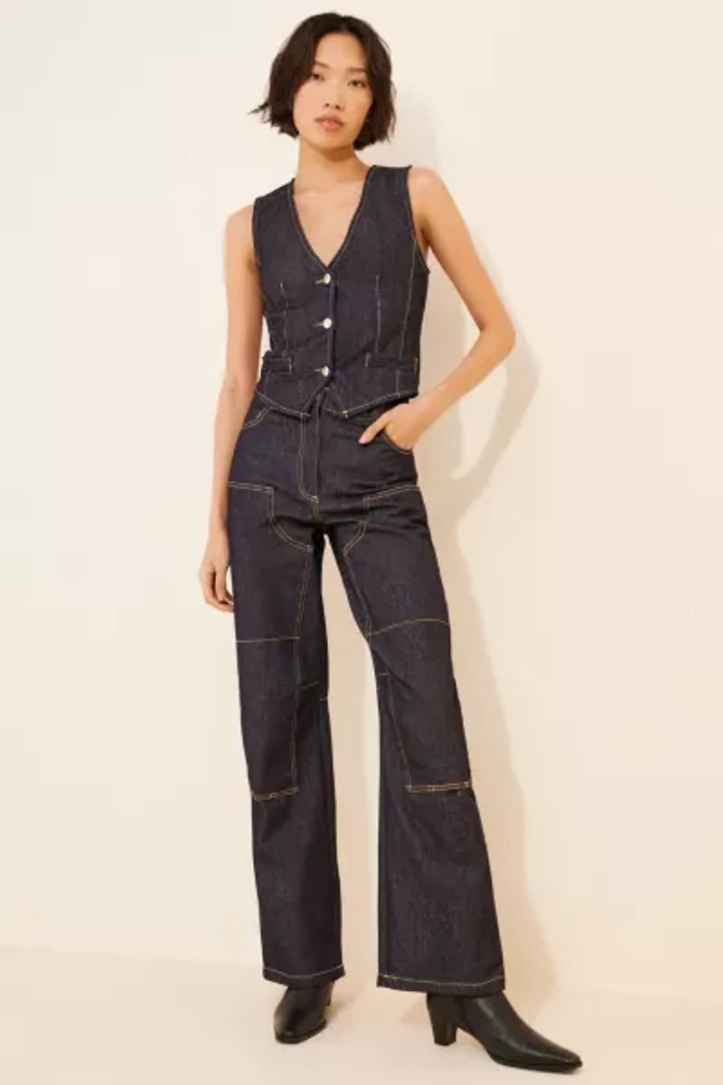 Steve Madden Ashyla Straight Leg Jeans