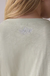 Boys Lie Signature Embroidered Graphic Boyfriend Tee