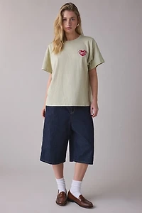 Boys Lie Signature Embroidered Graphic Boyfriend Tee