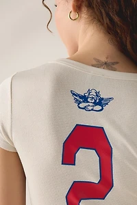 Boys Lie Sport Spice Rhinestone Baseball Graphic Baby Tee