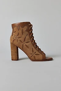 Azalea Wang Mirona Western Lace-Up Bootie