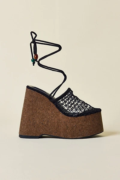 Azalea Wang Venne Wrap-Around Wedge Sandal