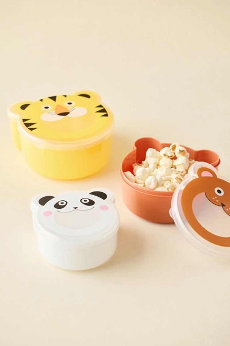 Animal Shaped On-The-Go Nesting Snack Box Set