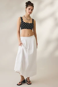 BDG Cassidy Button-Front Micro Tank Top