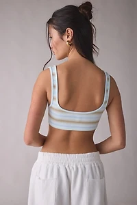 BDG Cassidy Button-Front Micro Tank Top