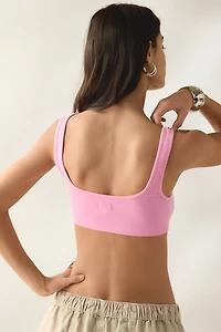 BDG Cassidy Button-Front Micro Tank Top