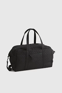 Vera Bradley Quilted Cotton Large Miramar Weekender Bag