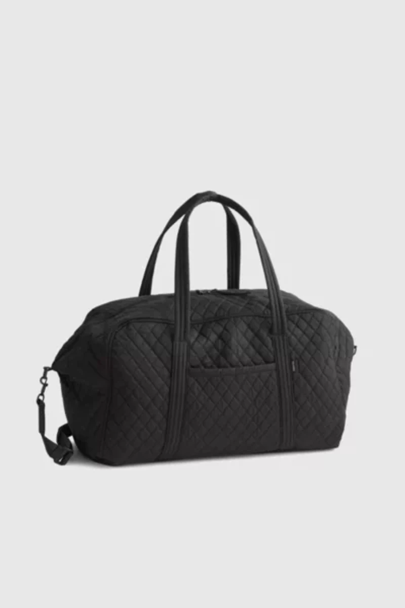 Vera Bradley Quilted Cotton Large Miramar Weekender Bag