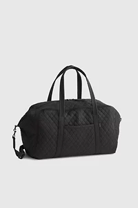 Vera Bradley Quilted Cotton Large Miramar Weekender Bag