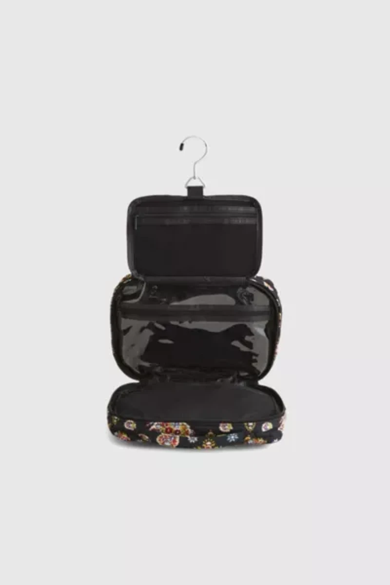 Vera Bradley Quilted Cotton Hanging Travel Organizer