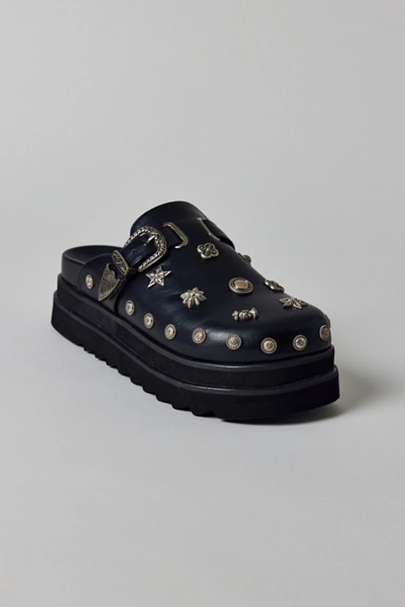 Azalea Wang Sunai Studded Platform Clog