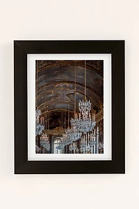 NewburyBoutique French Palace Chandeliers Art Print