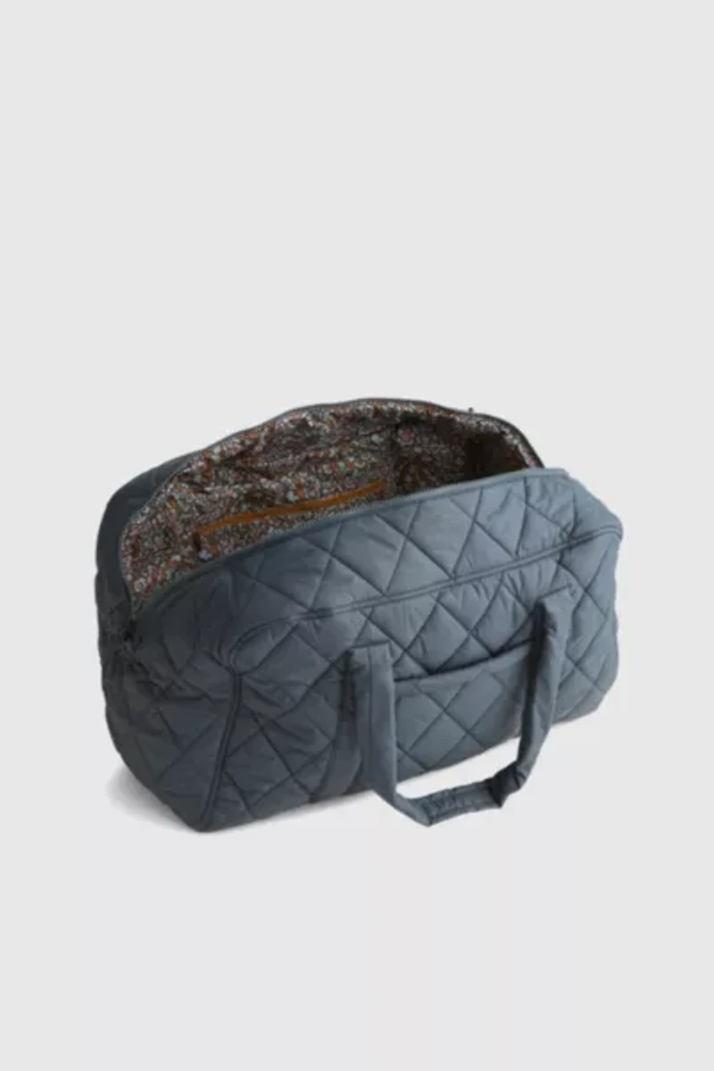 Vera Bradley Large Quilted Nylon Miramar Weekender Bag