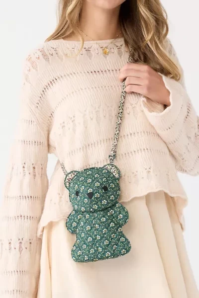 Vera Bradley Quilted Cotton Classic Bear Bag