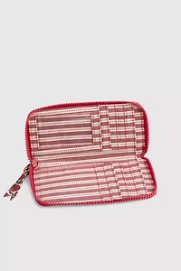 Vera Bradley Quilted Cotton Medium Continental Wallet
