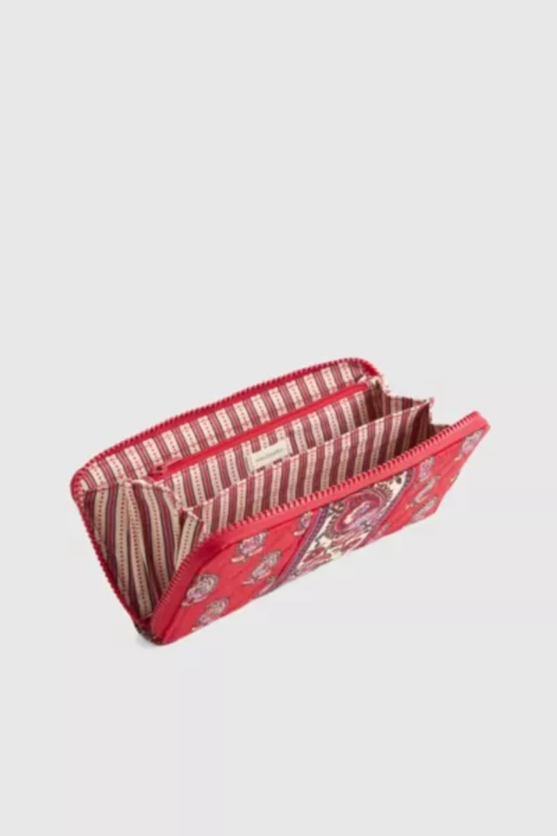 Vera Bradley Quilted Cotton Continental Wallet
