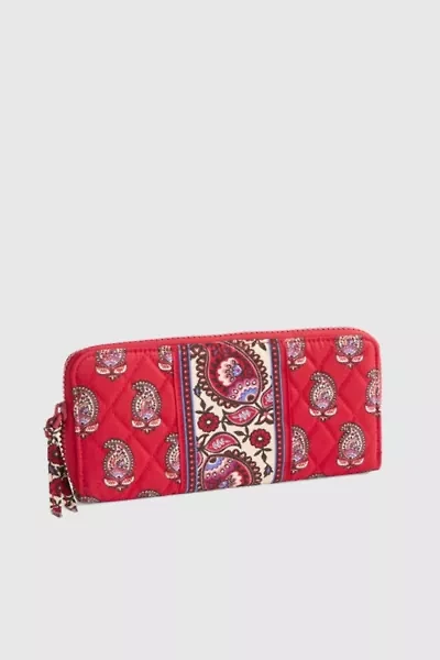 Vera Bradley Quilted Cotton Continental Wallet
