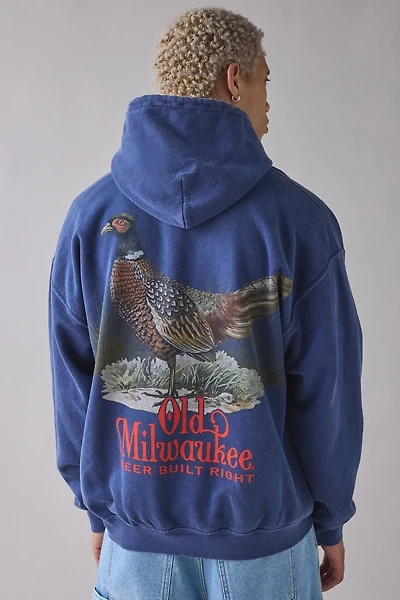 Old Milwaukee Pheasant Graphic Hoodie Sweatshirt