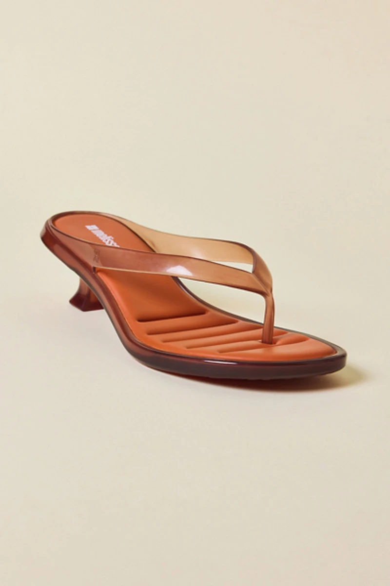 Melissa Jelly Thong Kitten Heel