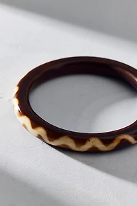 Swirl Motif Bangle Bracelet