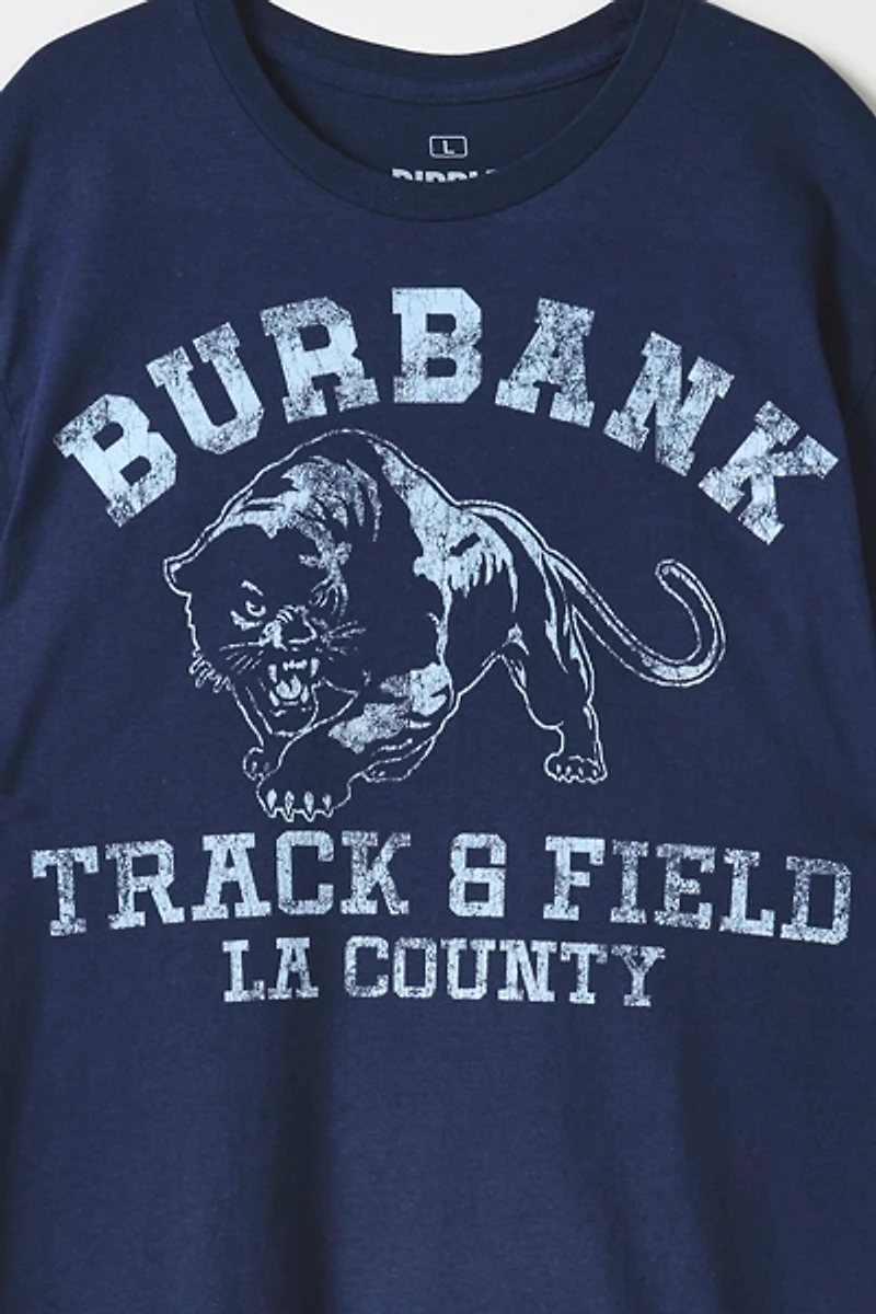 Burbank Track & Field Retro Graphic Tee