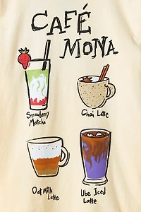 Café Drinks Graphic Tee
