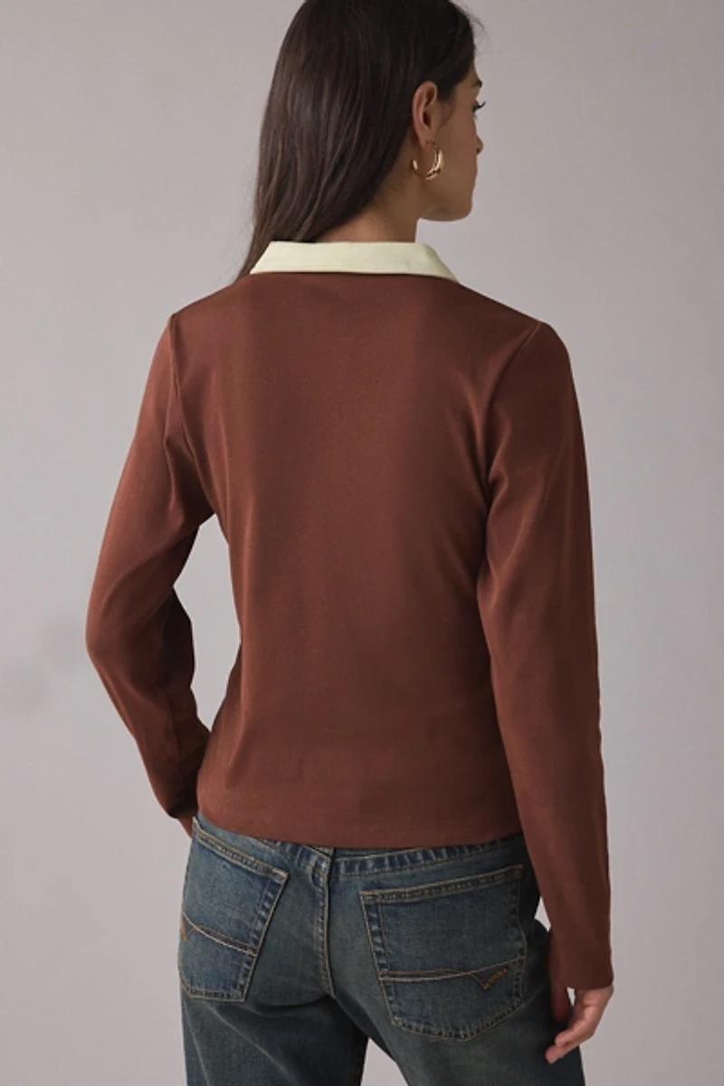 Hosbjerg Babette Long Sleeve Polo Shirt