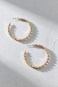 Carolina Cubic Zirconia Hoop Earring