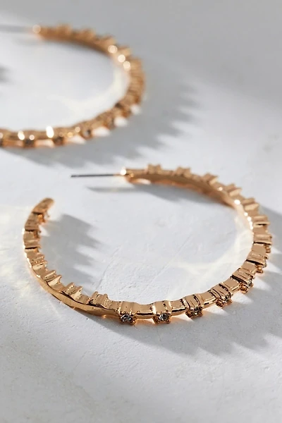 Carolina Cubic Zirconia Hoop Earring