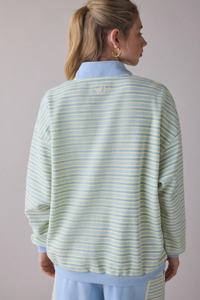 Boys Lie Honor Roll Embroidered Graphic Henley Crew Neck Pullover