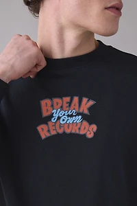 Manastash Citee Graphic Crew Neck Sweatshirt
