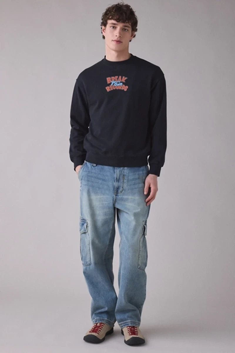 Manastash Citee Graphic Crew Neck Sweatshirt