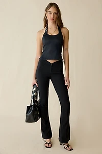 Hosbjerg Bliss Buckle Strap Halter Top