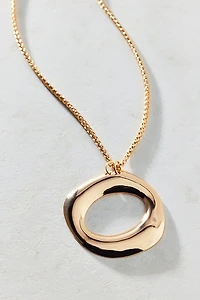 These Days Molten Metal Pendant Necklace