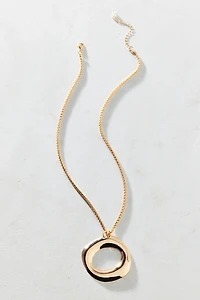 These Days Molten Metal Pendant Necklace