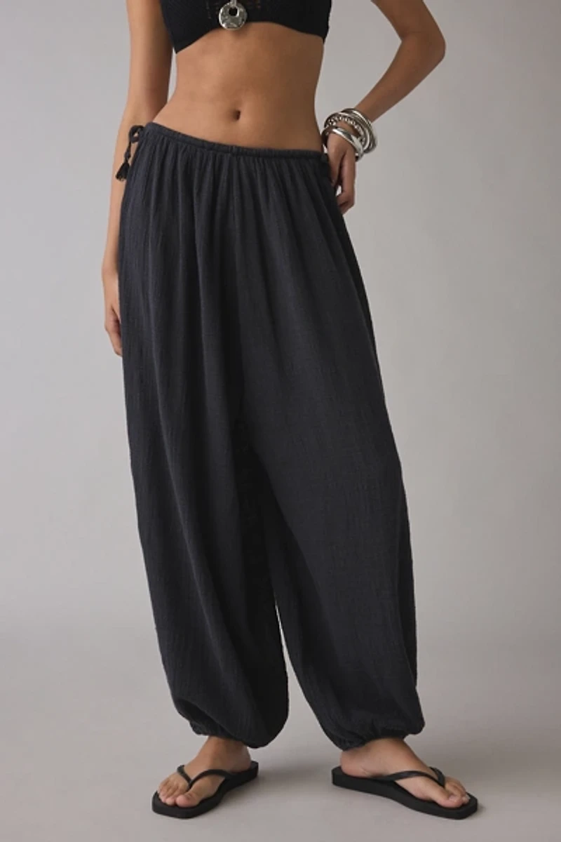Out From Under Beach Bum Side-Tie Balloon Pant