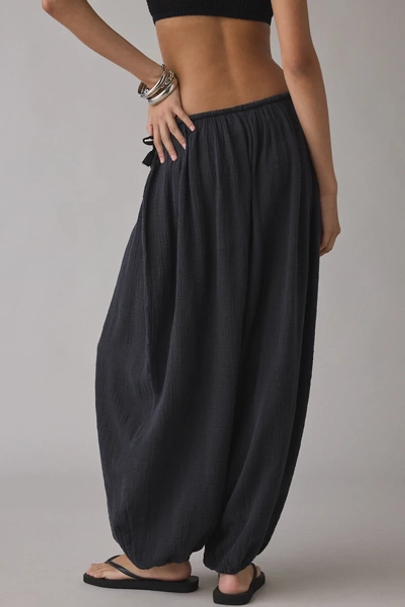 Out From Under Beach Bum Side-Tie Balloon Pant