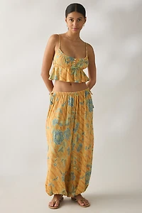 Out From Under Beach Bum Side-Tie Balloon Pant