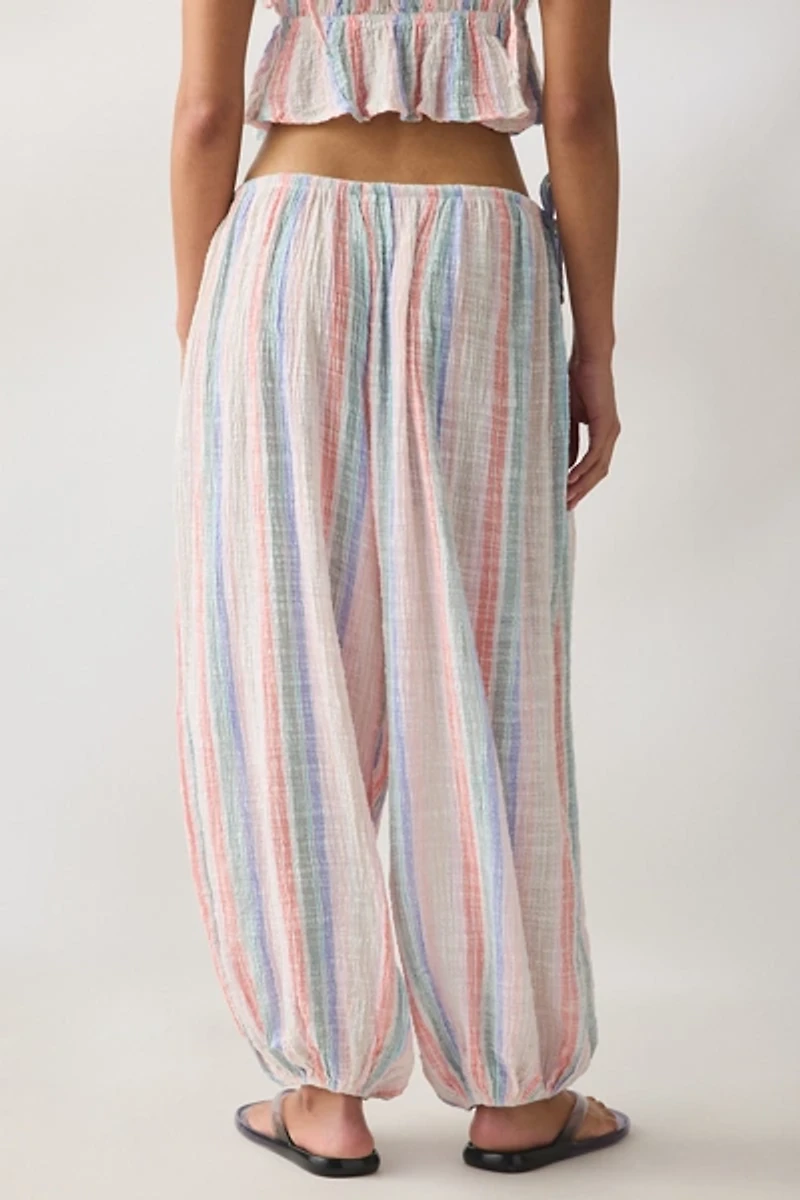 Out From Under Beach Bum Side-Tie Balloon Pant