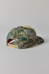 Garage Beer Logo Patch Camo Trucker Hat