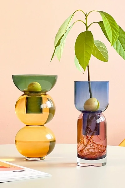 Cloudnola Glass Fusion Flip Vase Set
